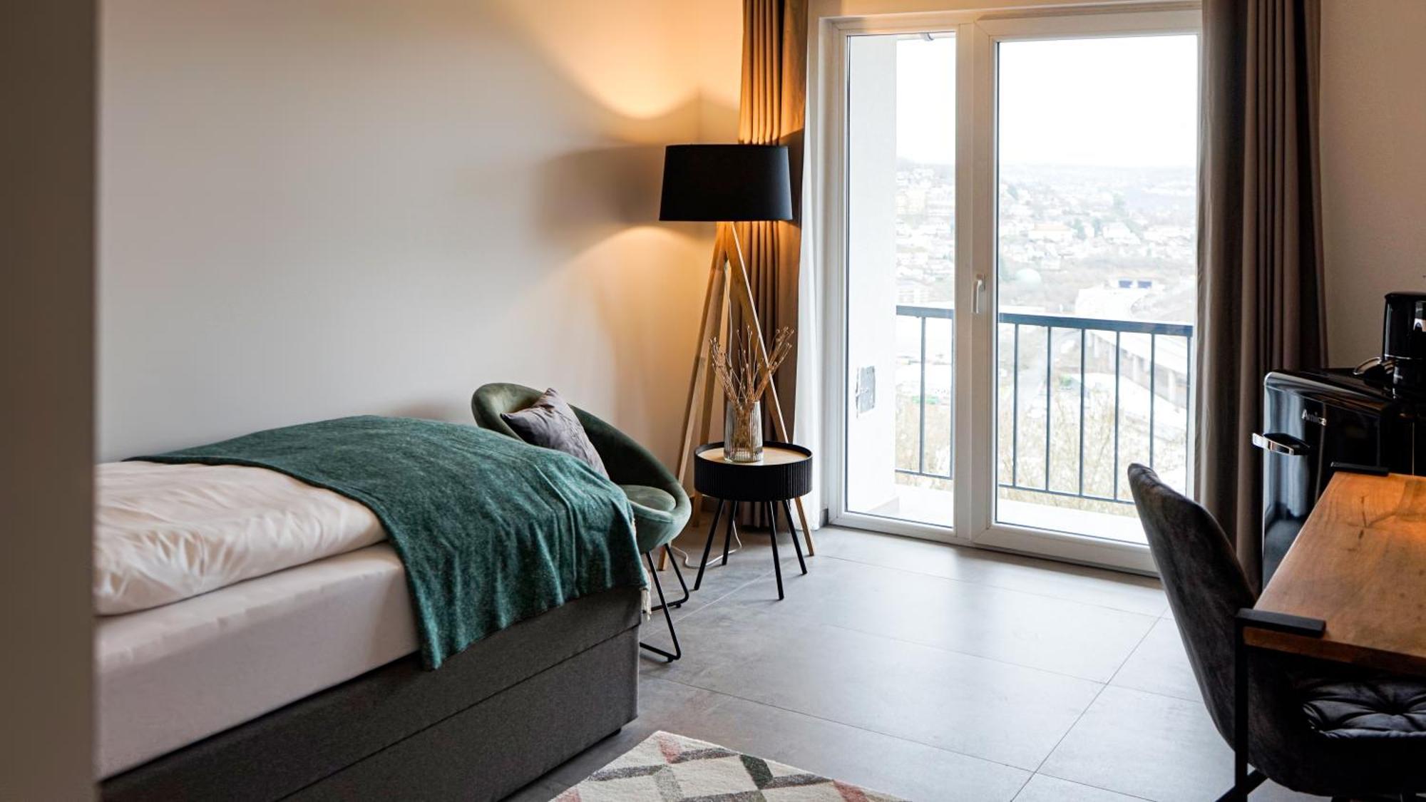 Si-View Einzelzimmer Mit Balkon Zimmer 4 - Hotel Siegen Exterior foto